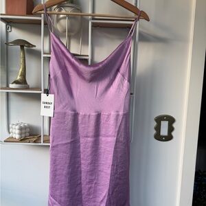 Sunday Best Lavender dress - small NWT